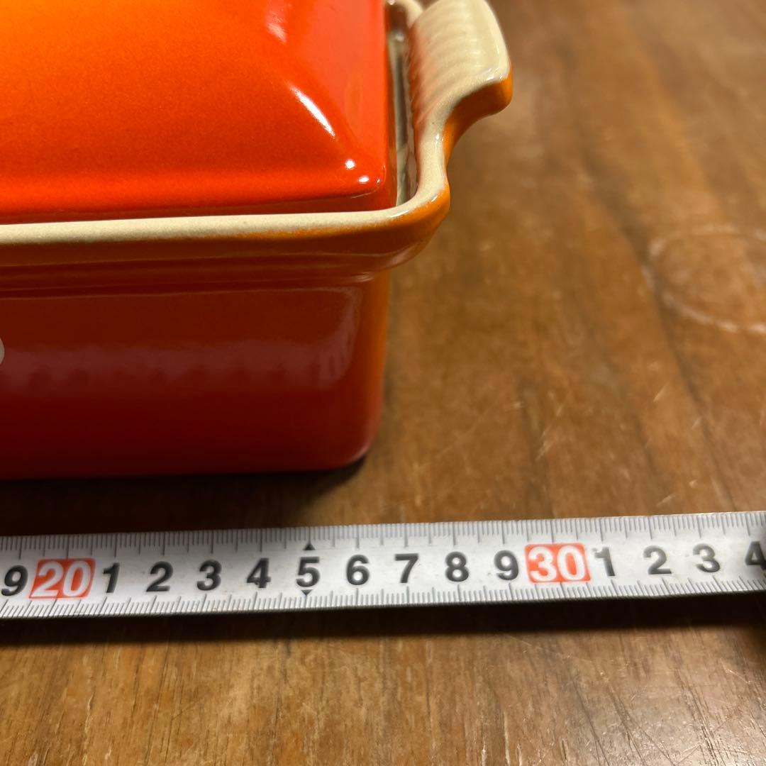 LE CREUSET テリーヌ型　オレンジ 約28cm