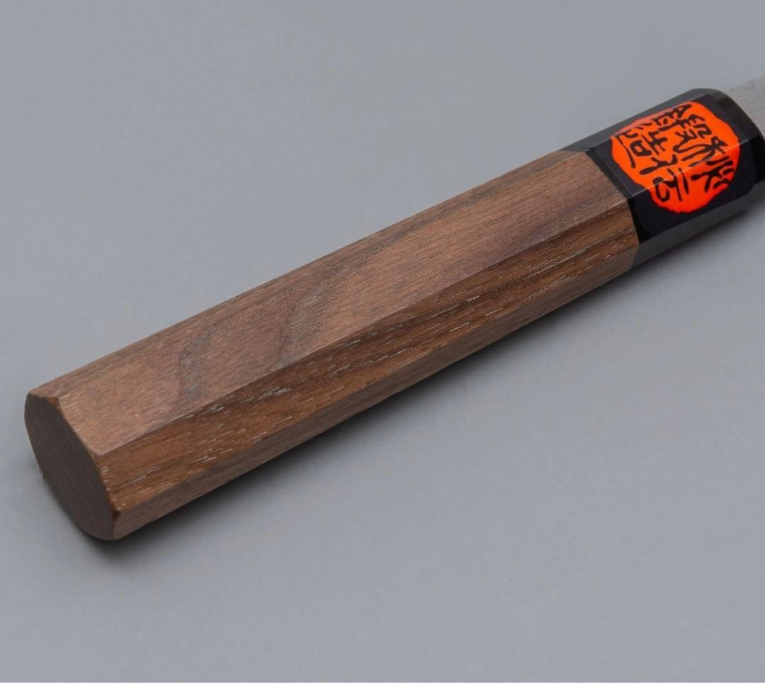 田中　誠貴　銀三鋼　梨地　ペティナイフ150mm