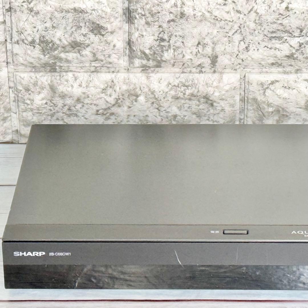 2020年製 シャープ「アクオス・ブルーレイ」500GB・2チューナー搭載