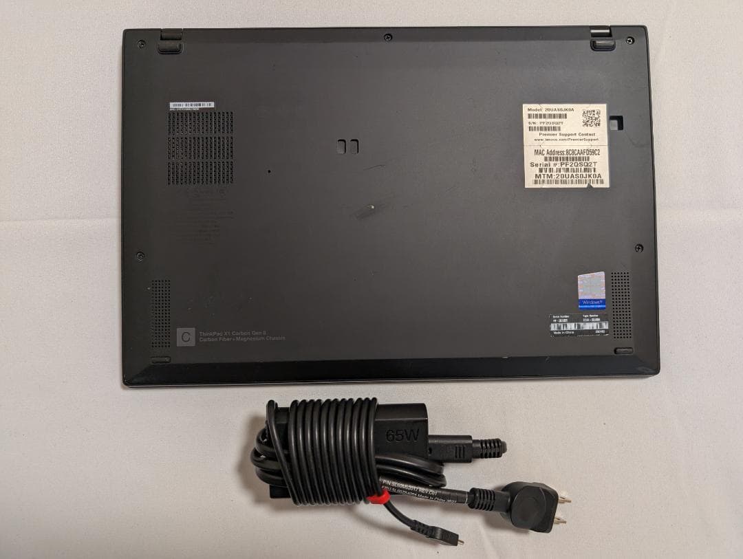 ThinkPad X1 Carbon Gen8 i7/16GB/LTE/タッチ