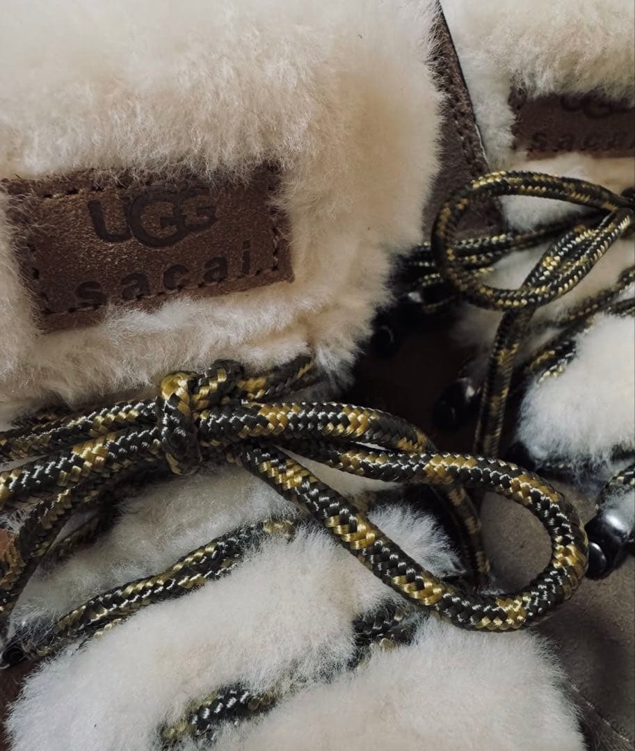 UGG®︎ ✖️ sacai レースアップブーツ　38