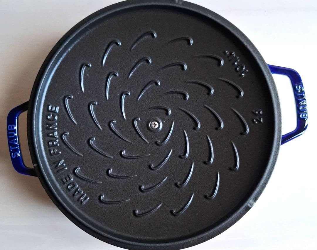 STAUB ストウブ ブレイザー ソテーパン 26cm Lily　グランブルー