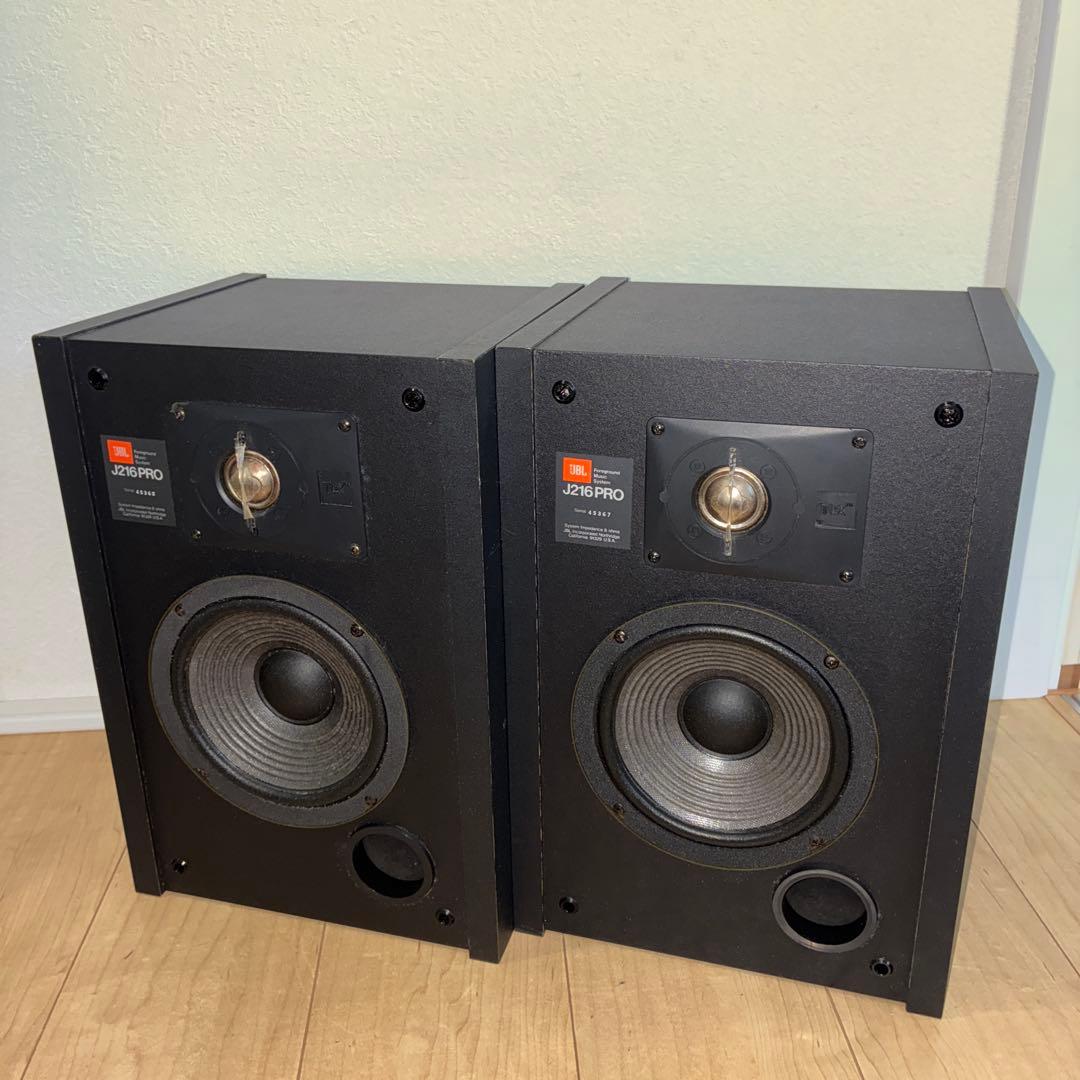 【美品】JBL ブックシェルフスピーカー　J216PRO シリアル連番