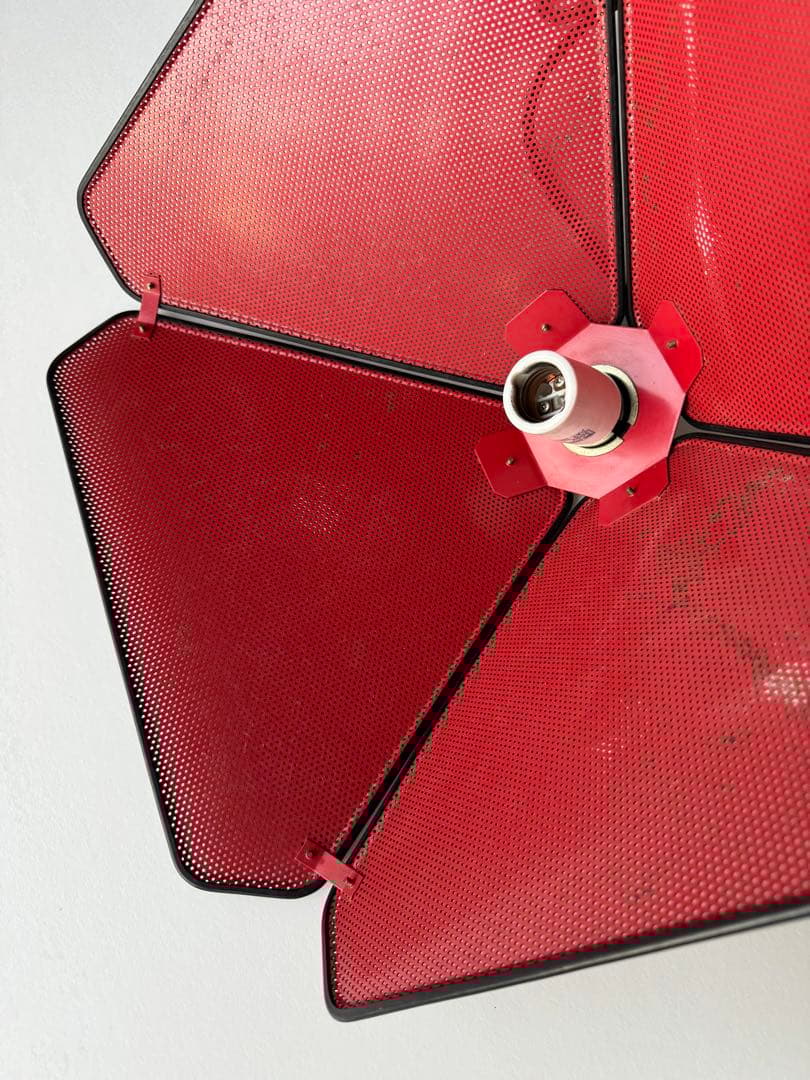 スペースエイジ ペンダントライト パンチングメタル ナショナル 昭和レトロ