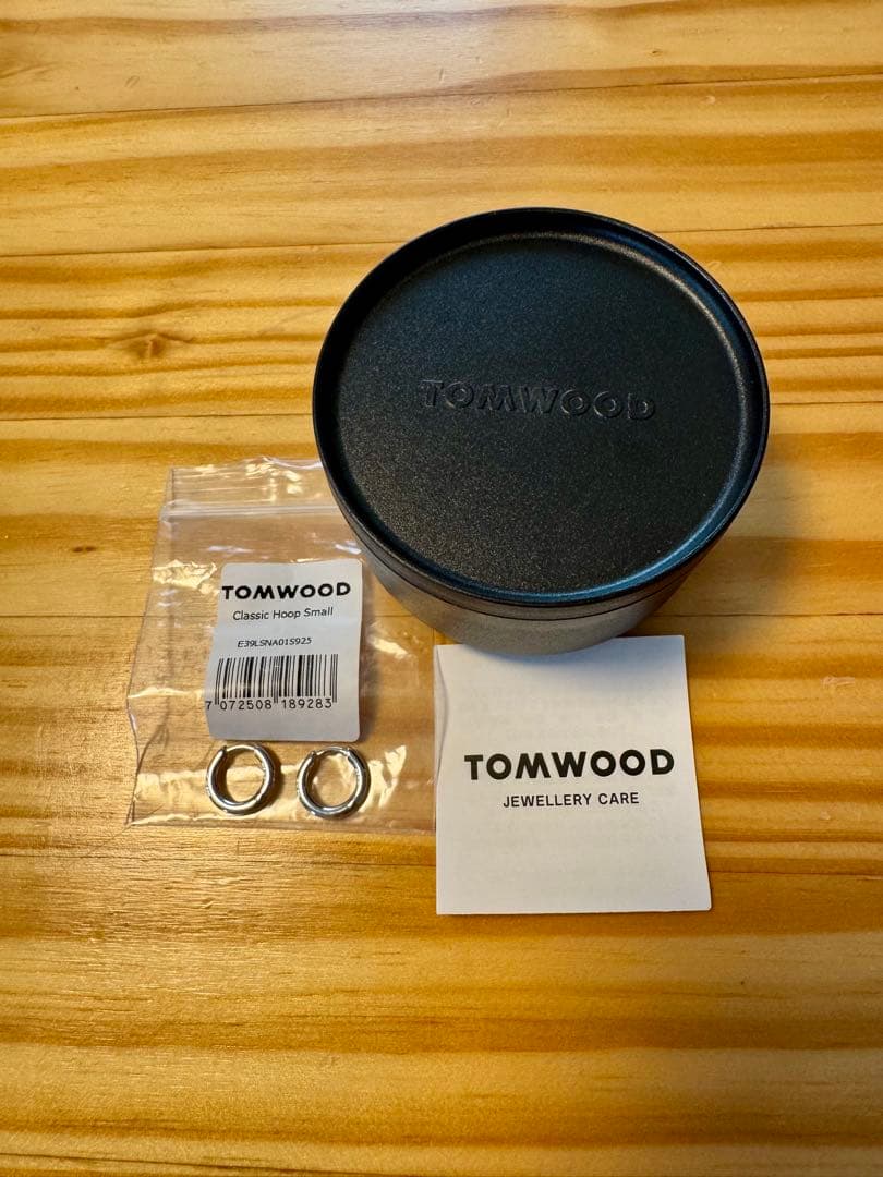 TOMWOOD トムウッド ピアス Classic Hoop Small