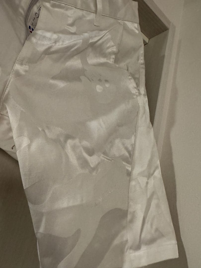 マークアンドロナ【MARK & LONA】カモフラージュ 半ズボン ホワイト