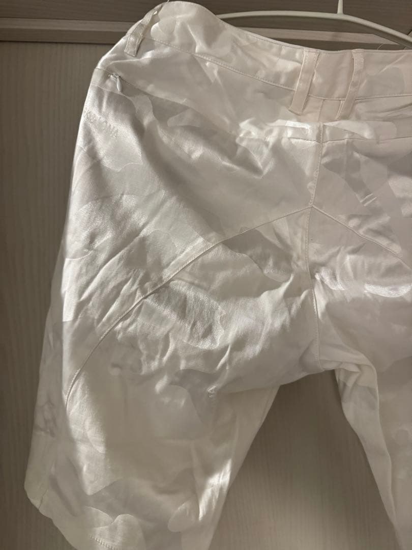 マークアンドロナ【MARK & LONA】カモフラージュ 半ズボン ホワイト