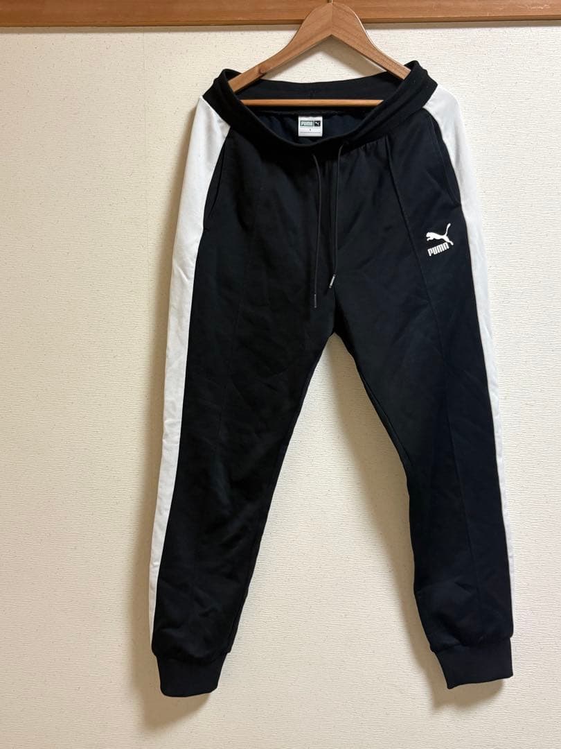 PUMA T7 セットアップ上M下Sサイズ ブラック/ホワイト