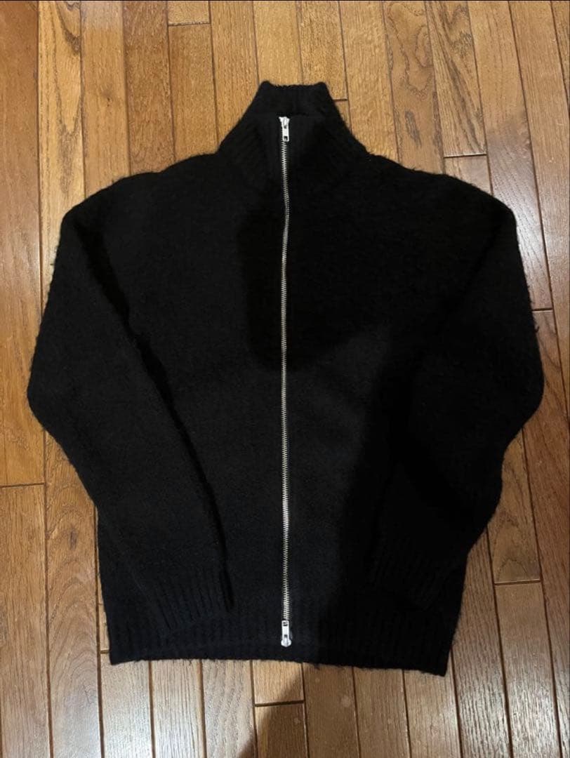 トップス kaiko shaggy zip cardigan