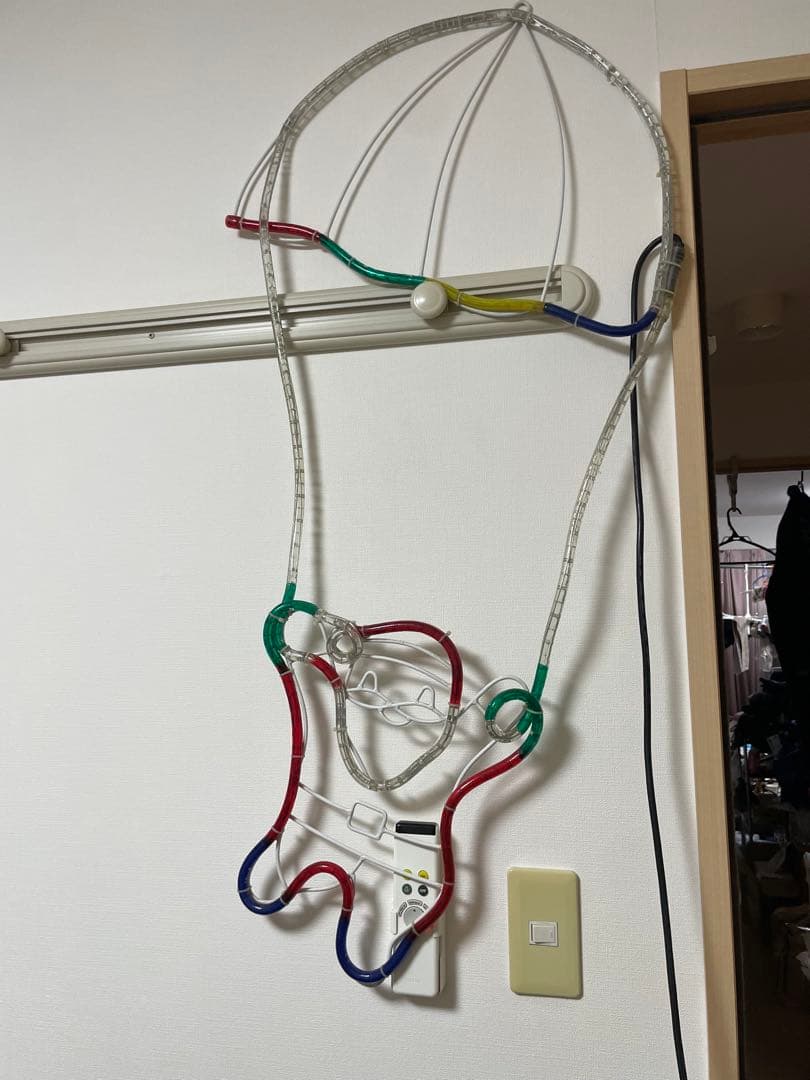 屋外使用OK LED チューブライト サンタ