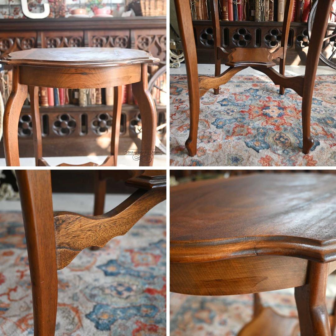 L3710-88 英国アンティーク コーヒーテーブル 花台 サイドテーブル