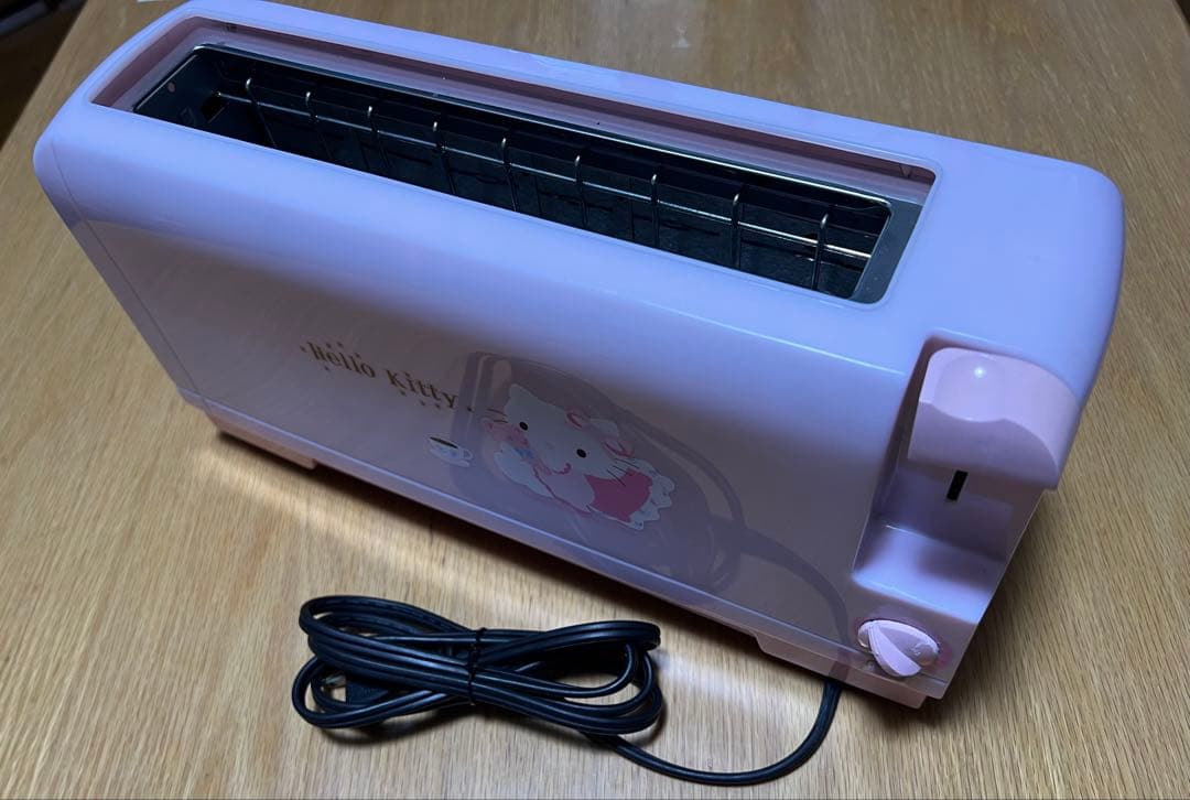 ハローキティ トースター ピンク　　ジャンク品　2006年製品