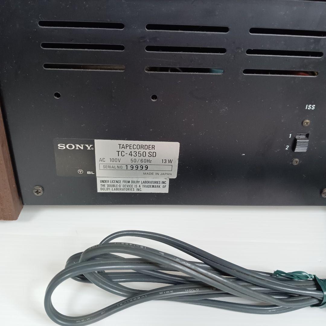 希少 動作品 1974年 SONY ソニー TC-4350SD カセットデッキ