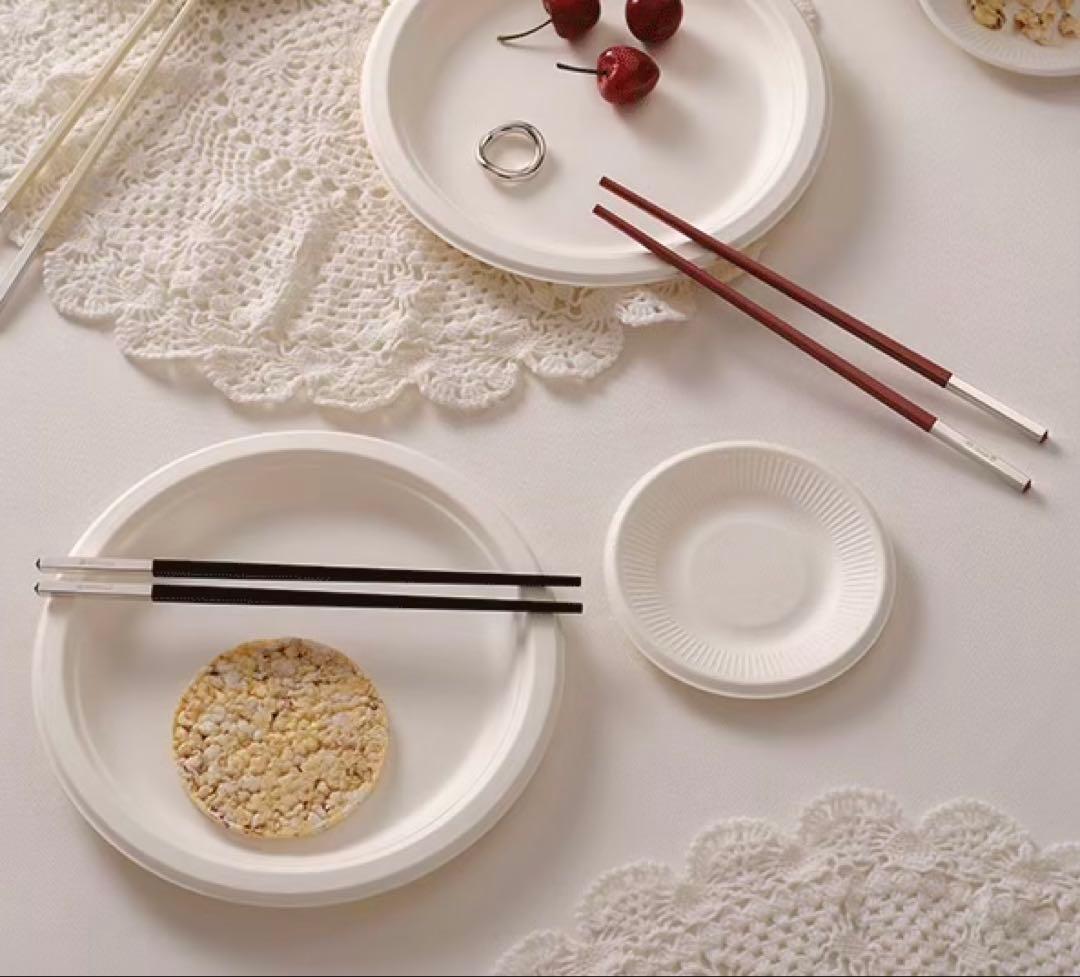 Christofle 赤黒ペア箸セット