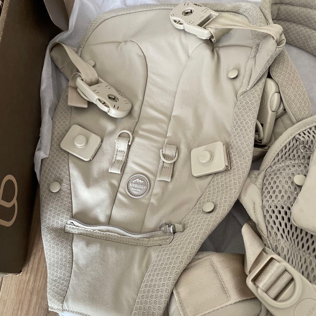 AIRBUGGY BABY CARRIER ベージュ　抱っこ紐