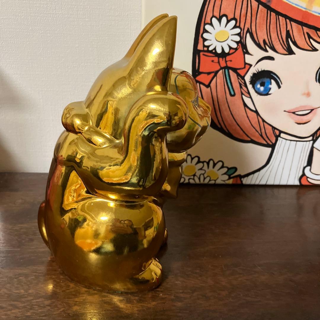 ☆招き猫　金色☆