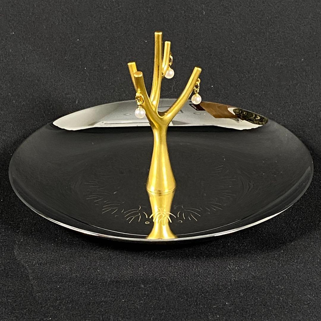 美品 MIKIMOTO 150周年 ツリー型トレイ