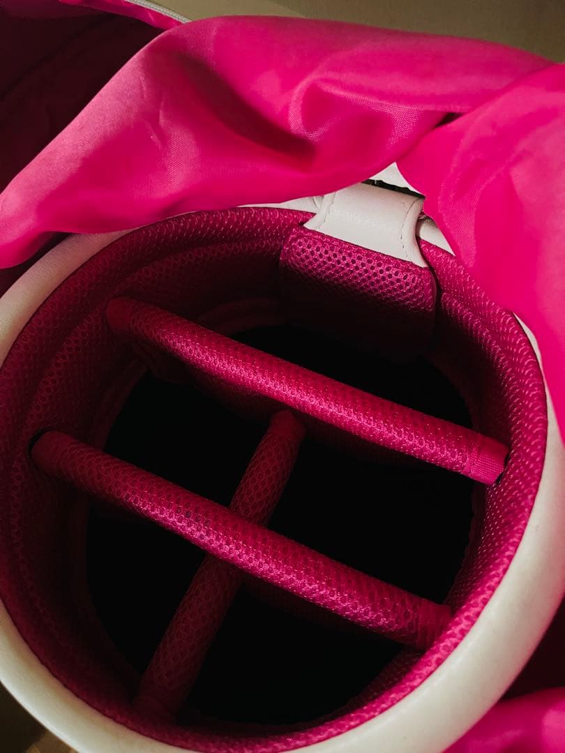 Callaway ゴルフバッグ・キャディバッグ ホワイト・ピンク　レディース