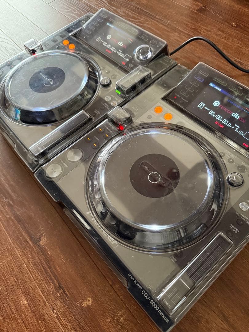 Pioneer CDJ-2000 nexus デッキセーバー付き　2台セット