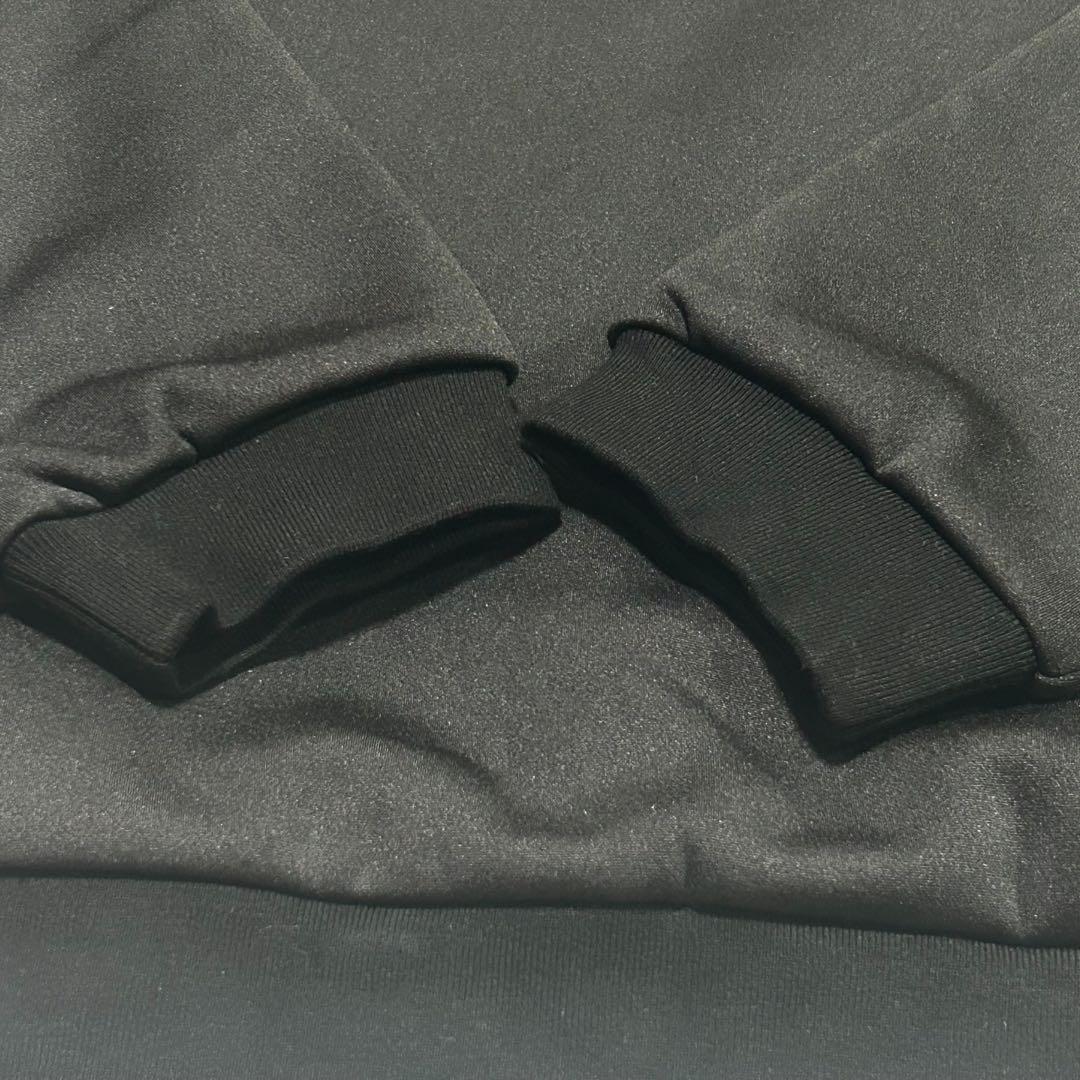 WAAC トレーナー スウェット　モックネック ラグランスリーブ 刺繍ロゴ入り