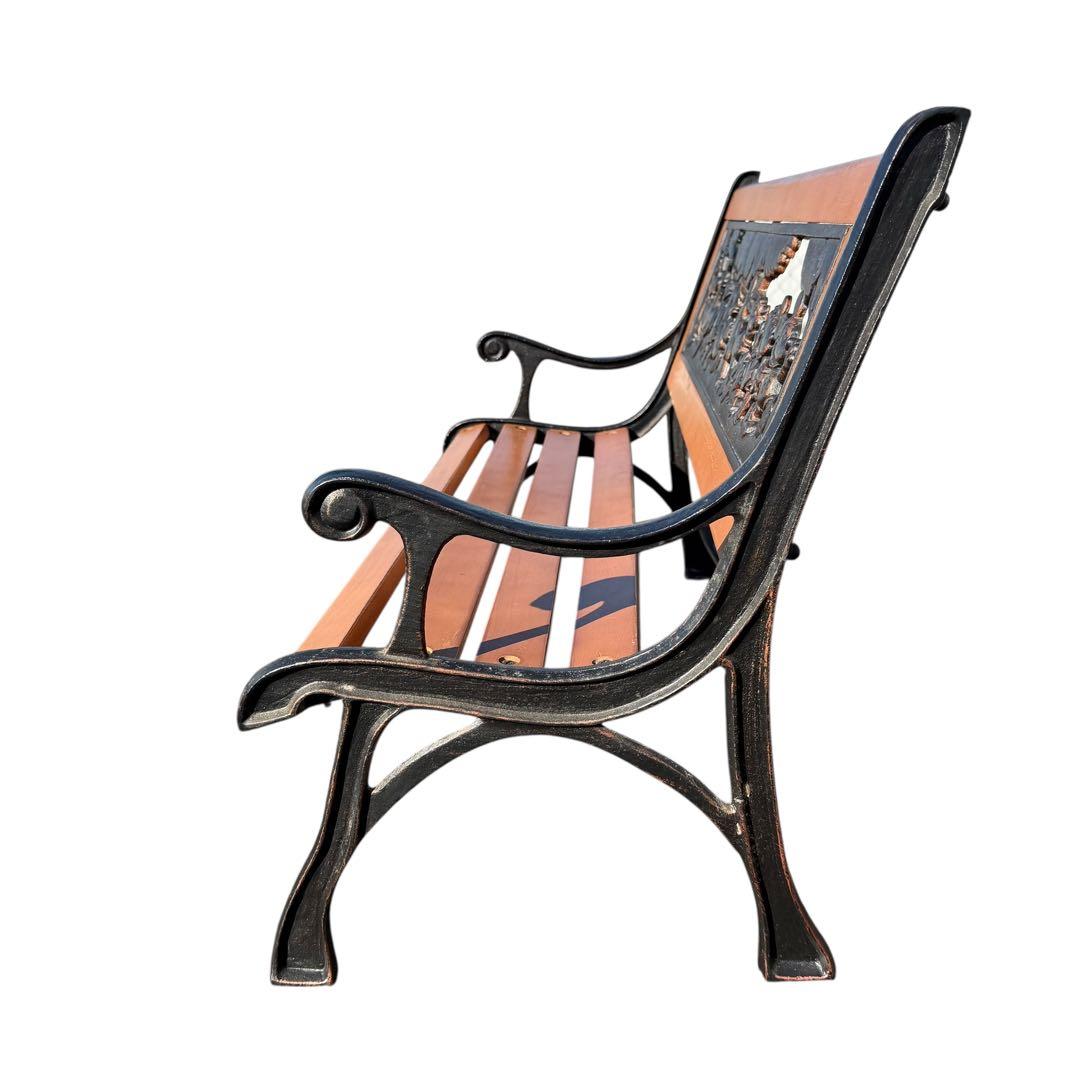 【希少】ディズニー 鋳物ガーデンベンチ ミッキー＆フレンズ 15-5