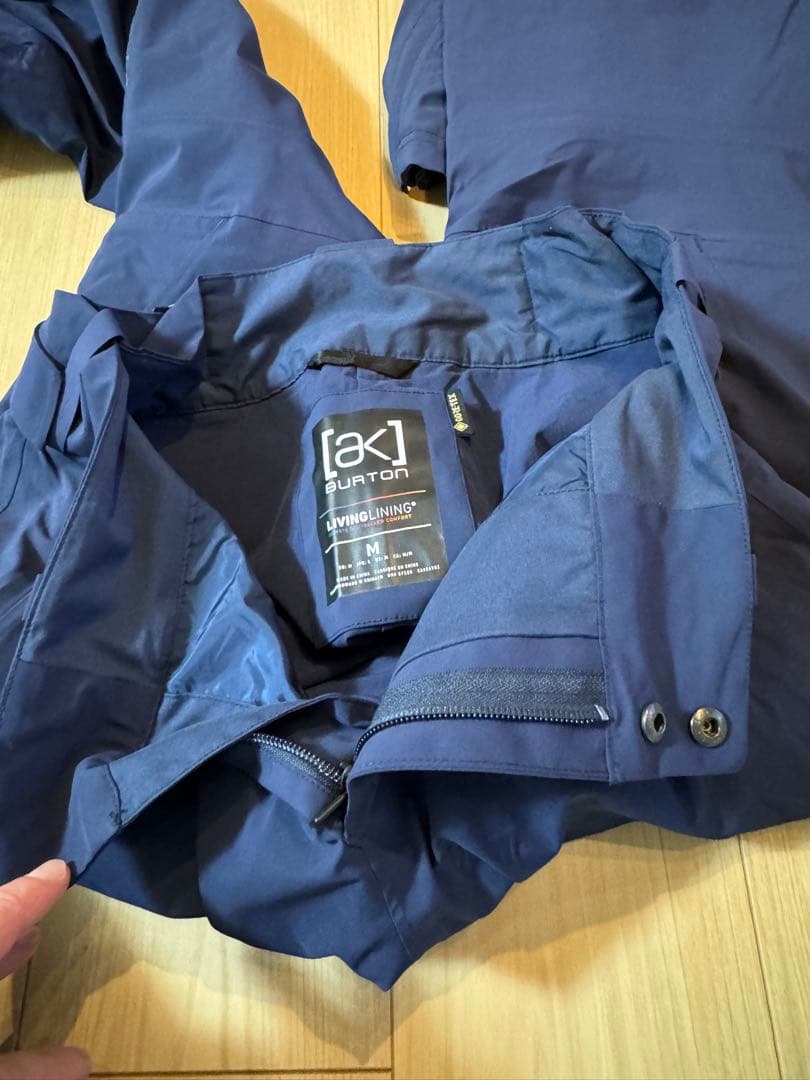 Burton [ak]ネイビースノーボードパンツ GORE-TEX ウィメンズＭ