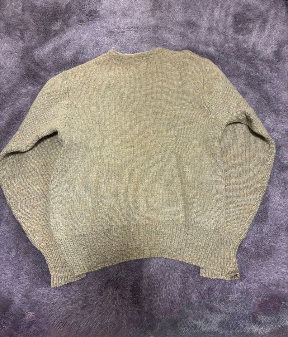 秋*！様 60s Brentwood MOHAIR Vネック　ニット　アルパカ