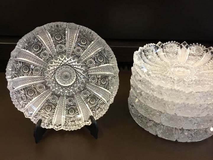 ボヘミアンガラス　昭和　レトロ　あれこれ