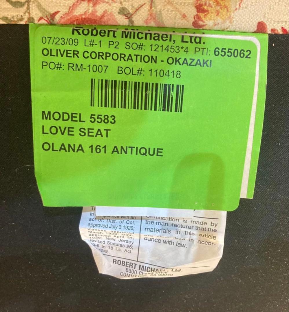 【美品】高級感漂う極上のアメリカ製ソフ ア2人掛け