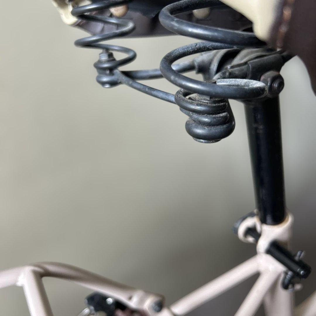 ミキールさま専用　自転車 ベージュ　小径車　アサヒサイクル　ブライトデイ　20イ