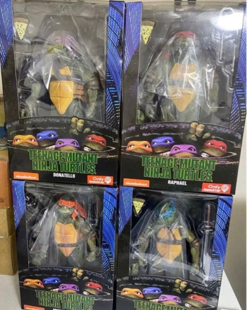 ミュータント・タートルズ フィギュア 4体セット