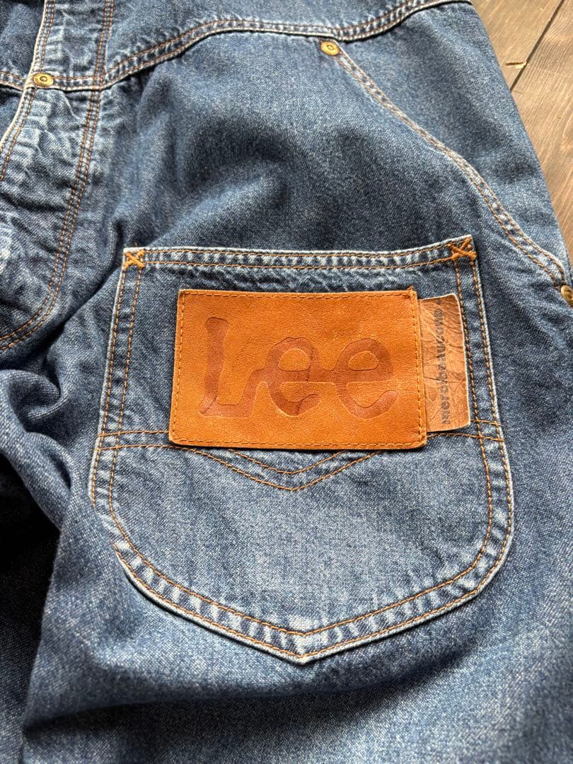 メルシーボークー Leeコラボ うしろまえデニムパンツ