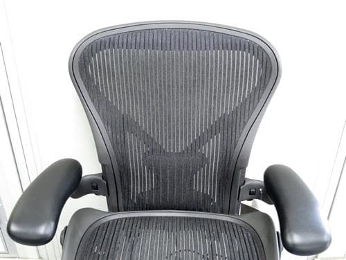 美品　大人気　ハーマンミラー　アーロンチェア　Aサイズ　フル装備　ブラック