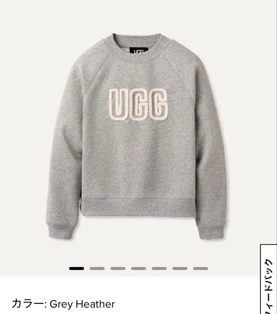 UGG ロゴクルーネックトレーナー