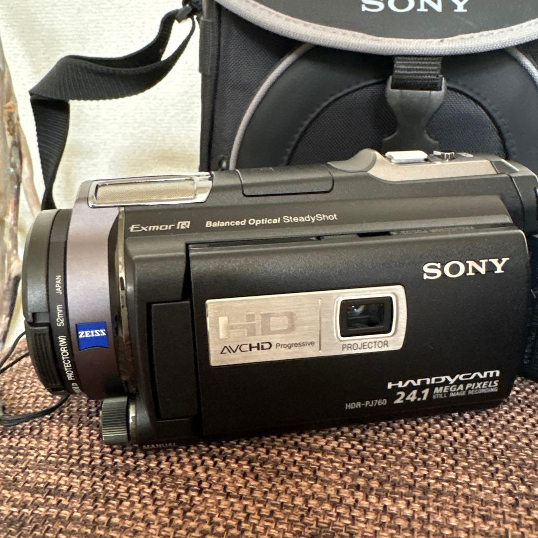 ビデオカメラ sony HDR-PJ760V
