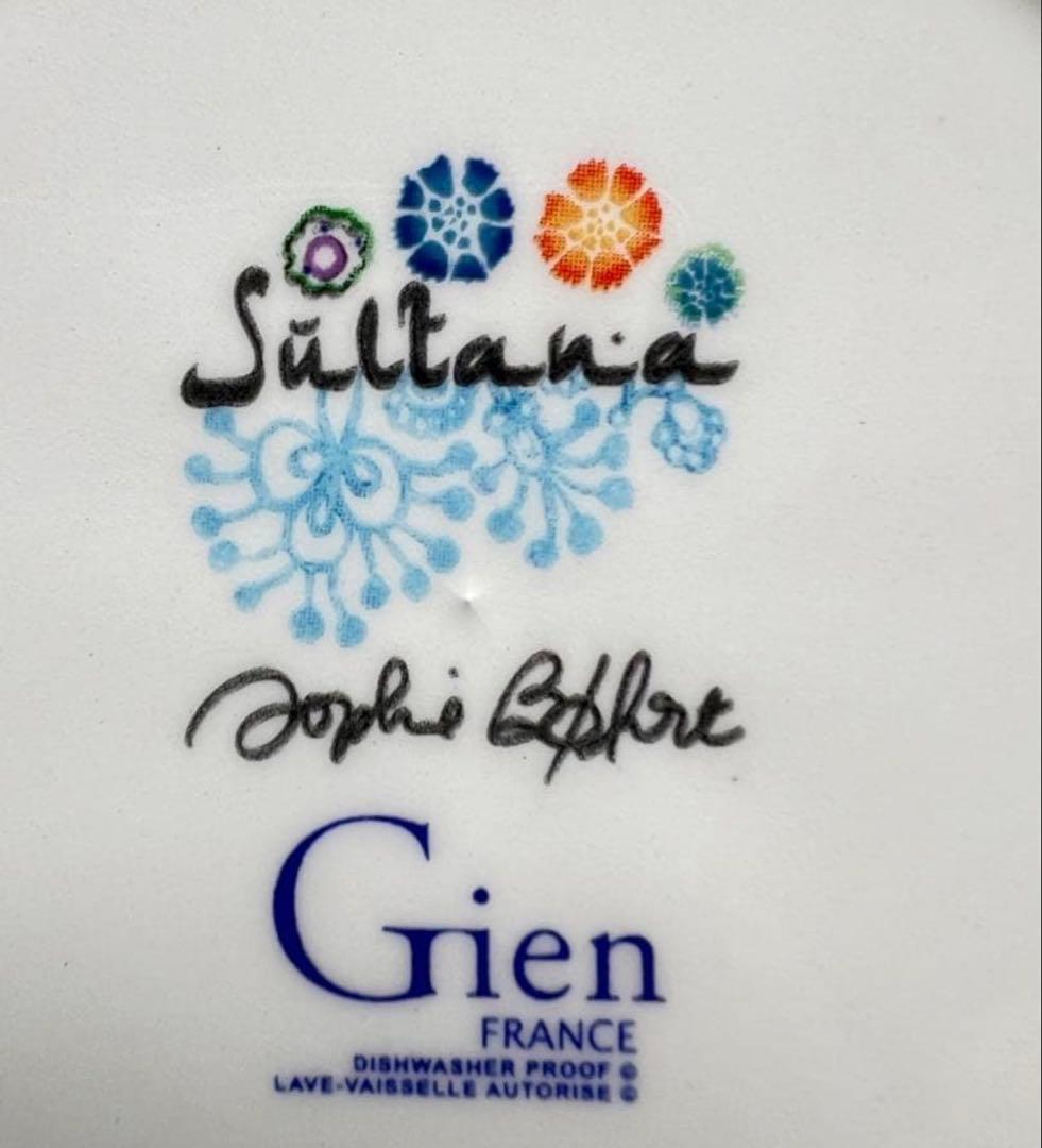 【新品】ジアン　サルタン　ペアプレート　Gien