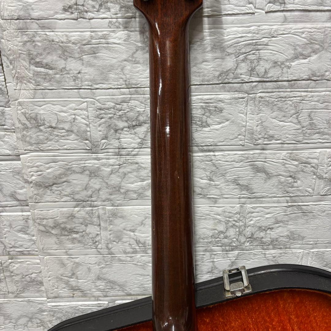 872　ヤマハ　1970年代　黒ラベル　アコースティックギター　ハードケース付き