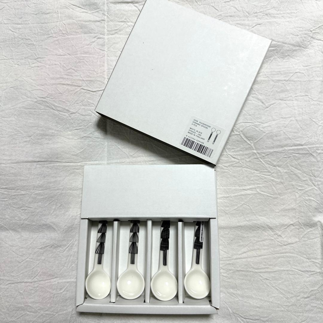 マリメッコ クーシコッサ スプーン 4本セット