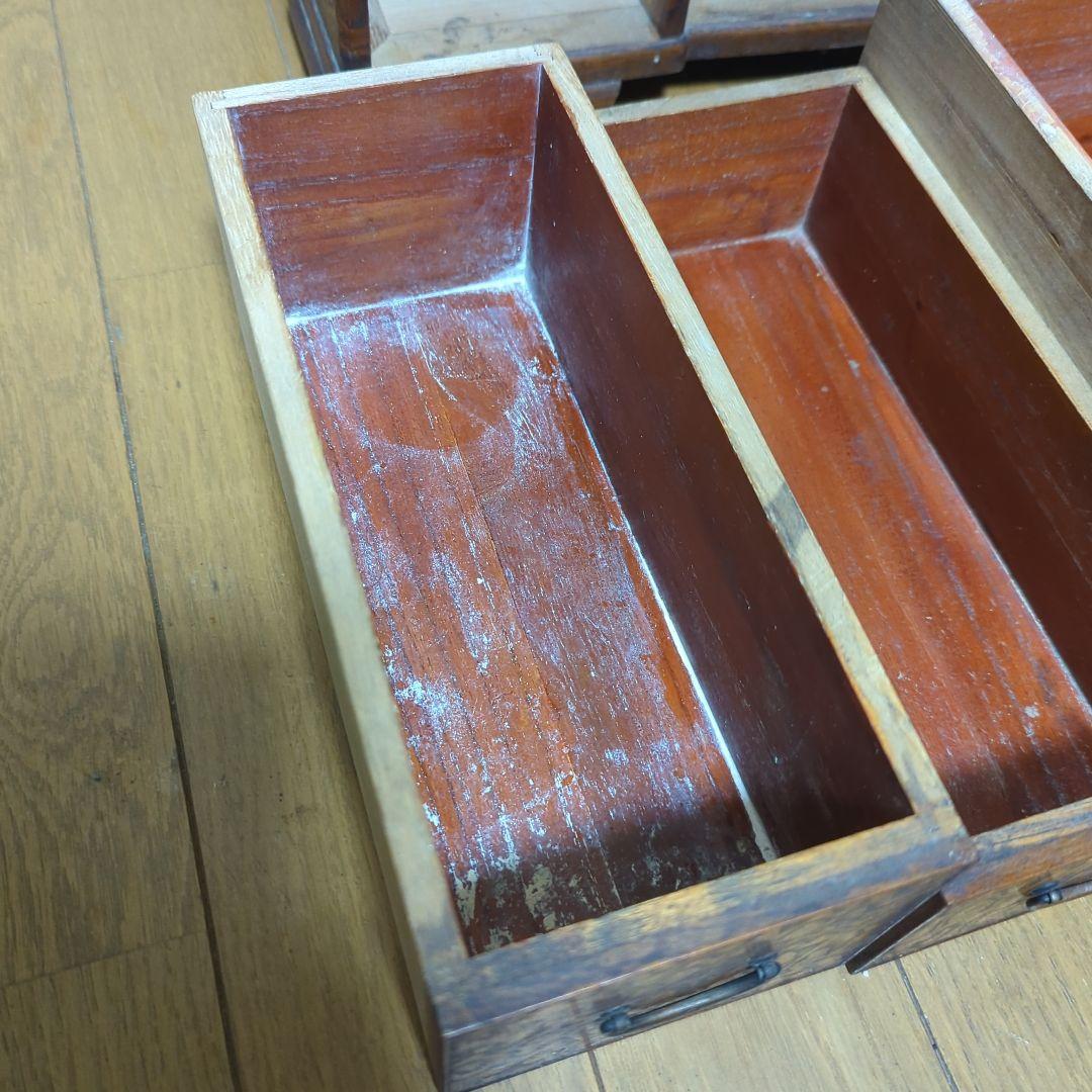 木製和風ドレッサー　化粧鏡　昭和レトロ　古民家　アンティーク