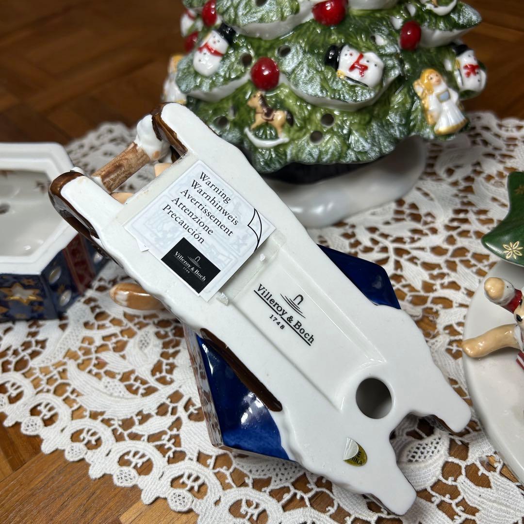 Villeroy&Boch ビレロイ&ボッホ　クリスマス　キャンドルホルダー