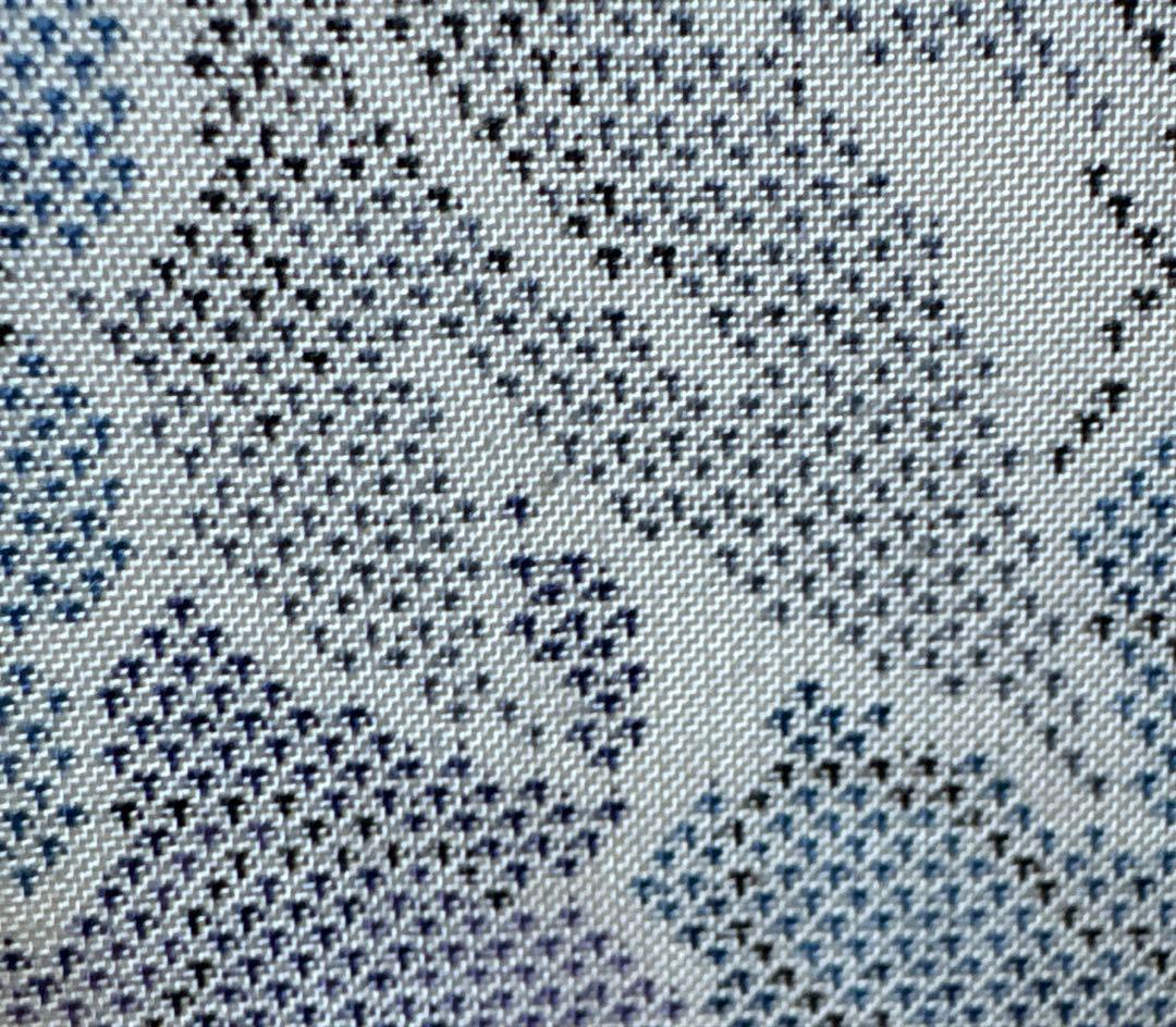 本場白大島　花模様　カタス式　9マルキ