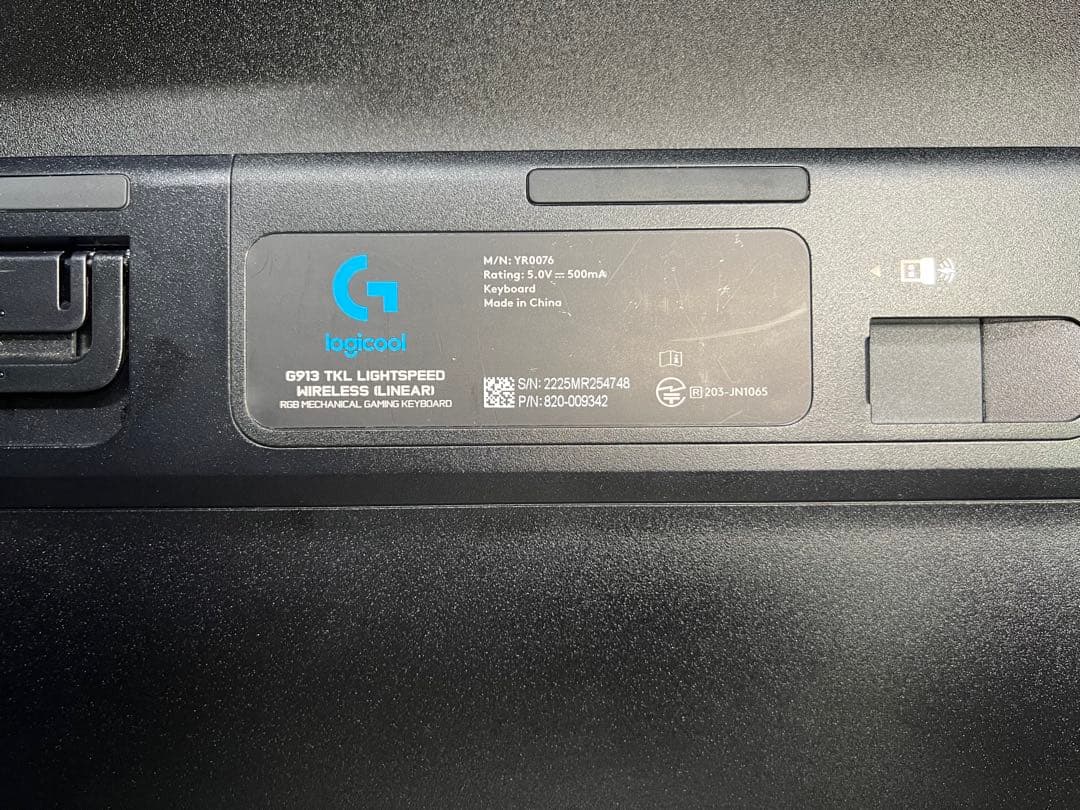 G913 TKL と G PRO X SUPERLIGHT のセット