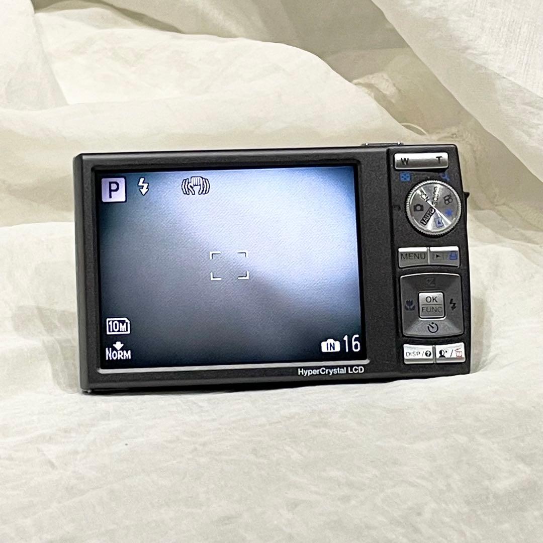 美品 OLYMPUS オリンパス μ ミュー 1060 シルバー デジカメ