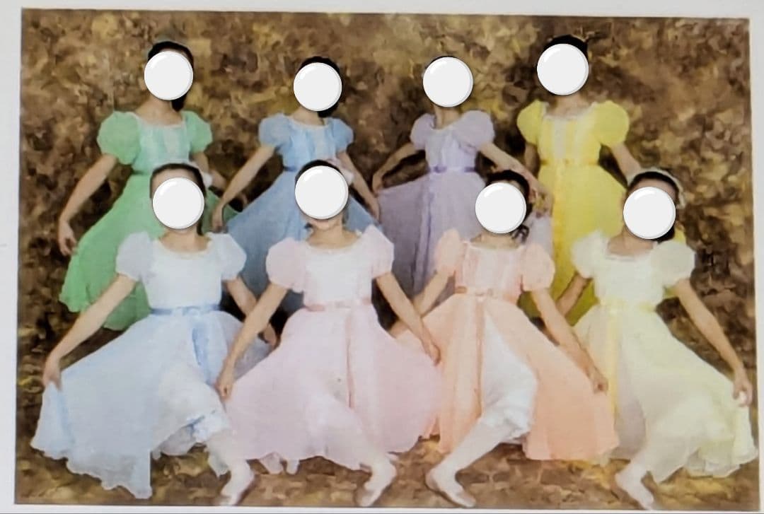 バレエ衣裳/ジュニア くるみ割り9着セット 頭飾り付き