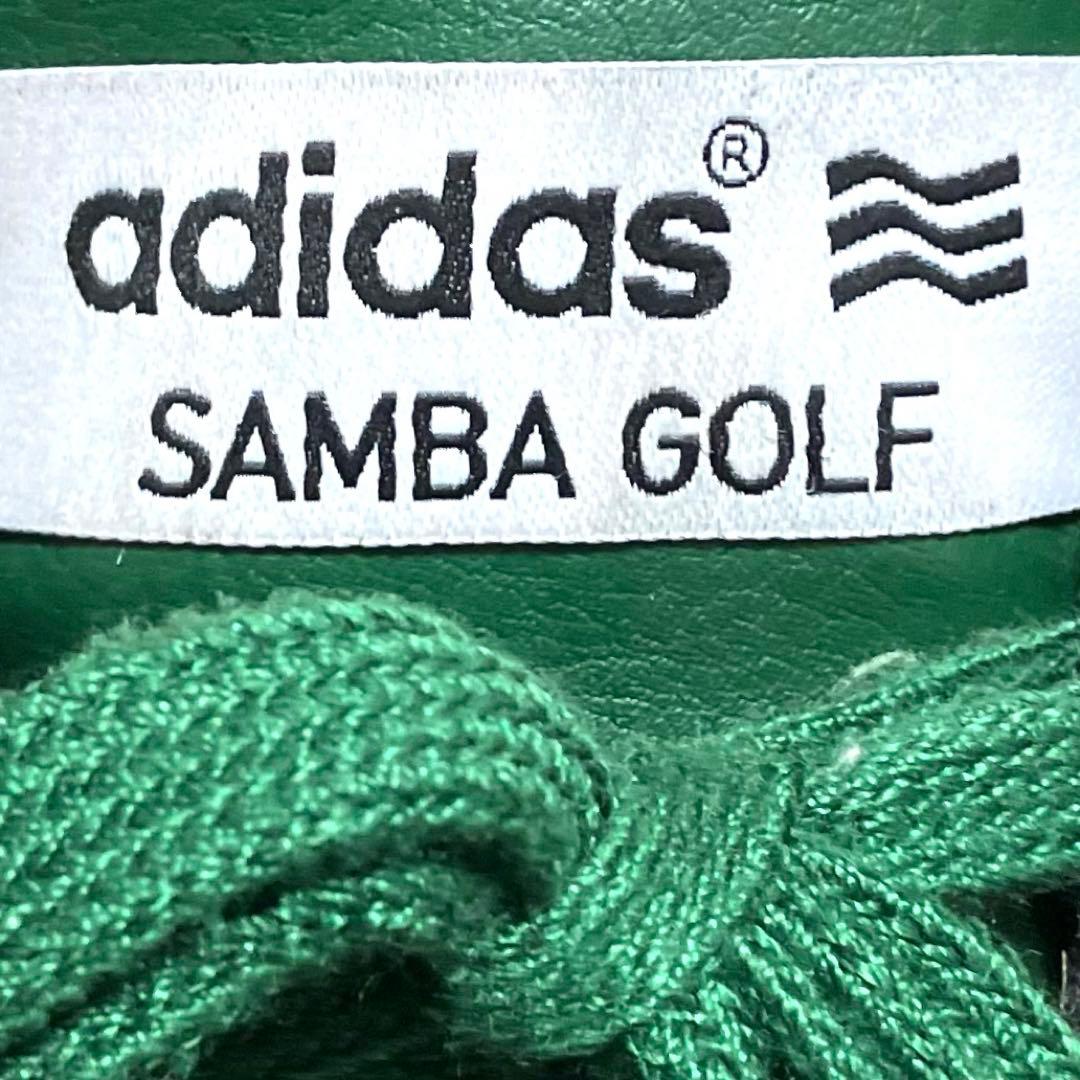 超希少 adidas SAMBA GOLF ゴルフシューズ 緑/黄26cm