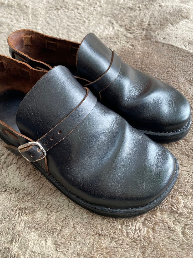 フェルナンドレザー　ミドルイングリッシュ　ブラック　9E