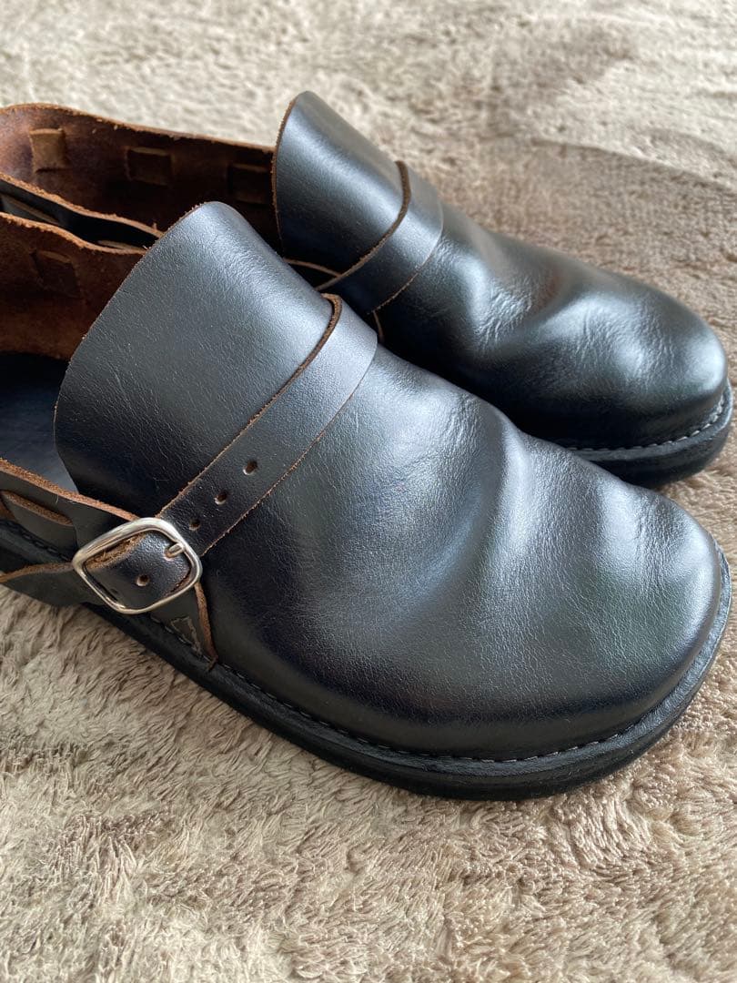 フェルナンドレザー　ミドルイングリッシュ　ブラック　9E