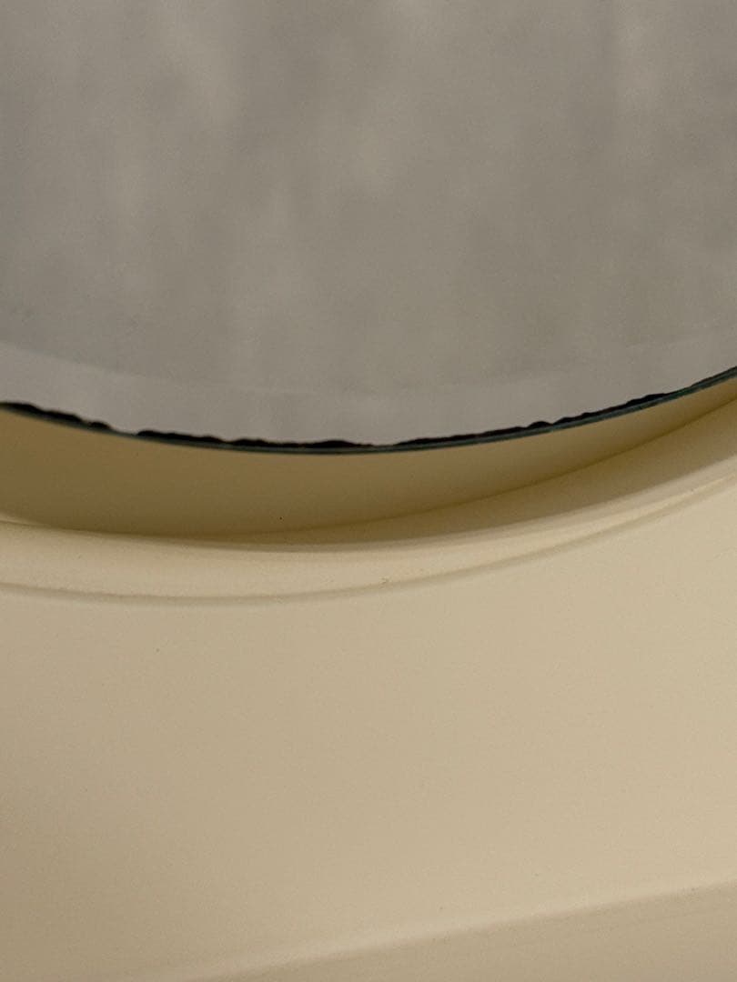 Francfranc エルガ スモールミラー ホワイト