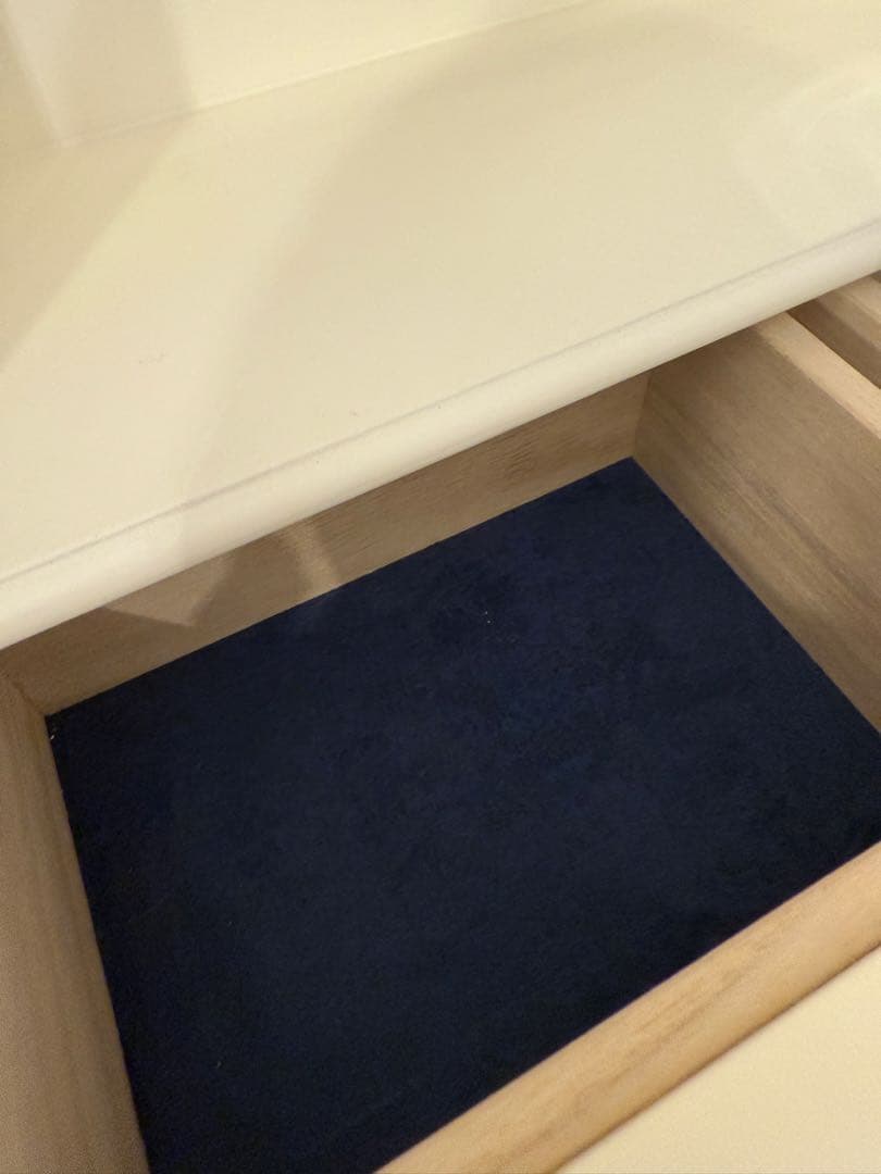 Francfranc エルガ スモールミラー ホワイト