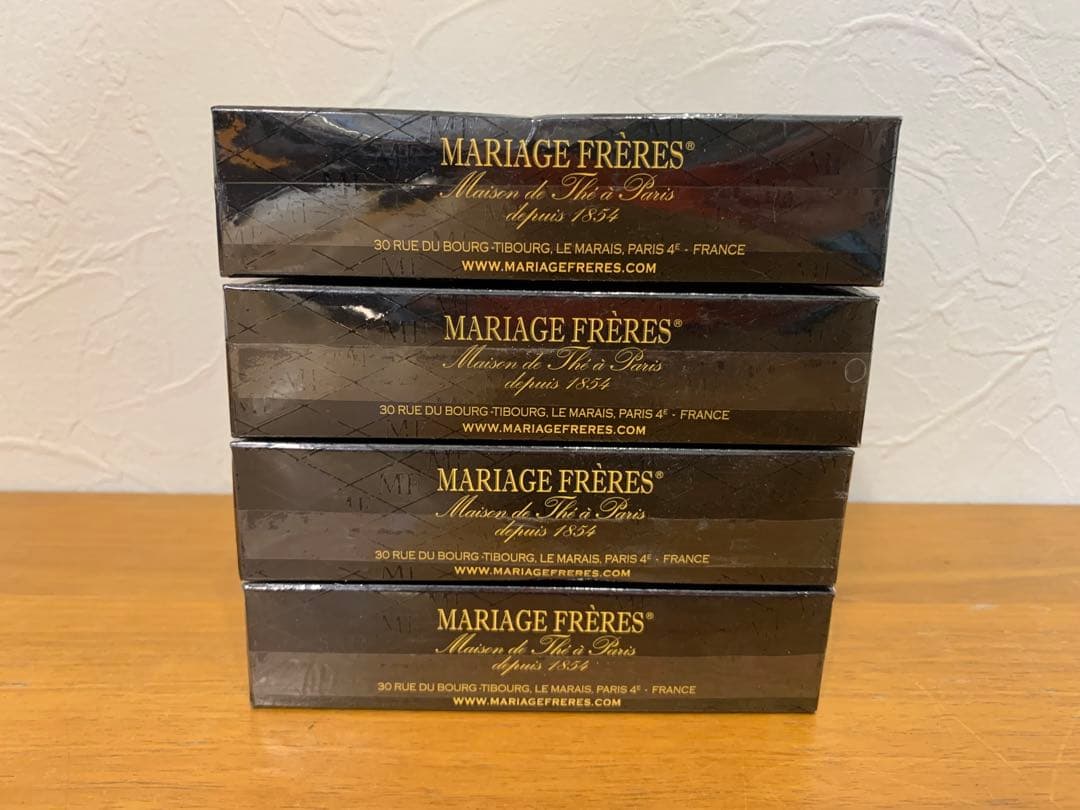 N0830-10★MARIAGE FRÈRES マルコポーロ 紅茶 4箱セット